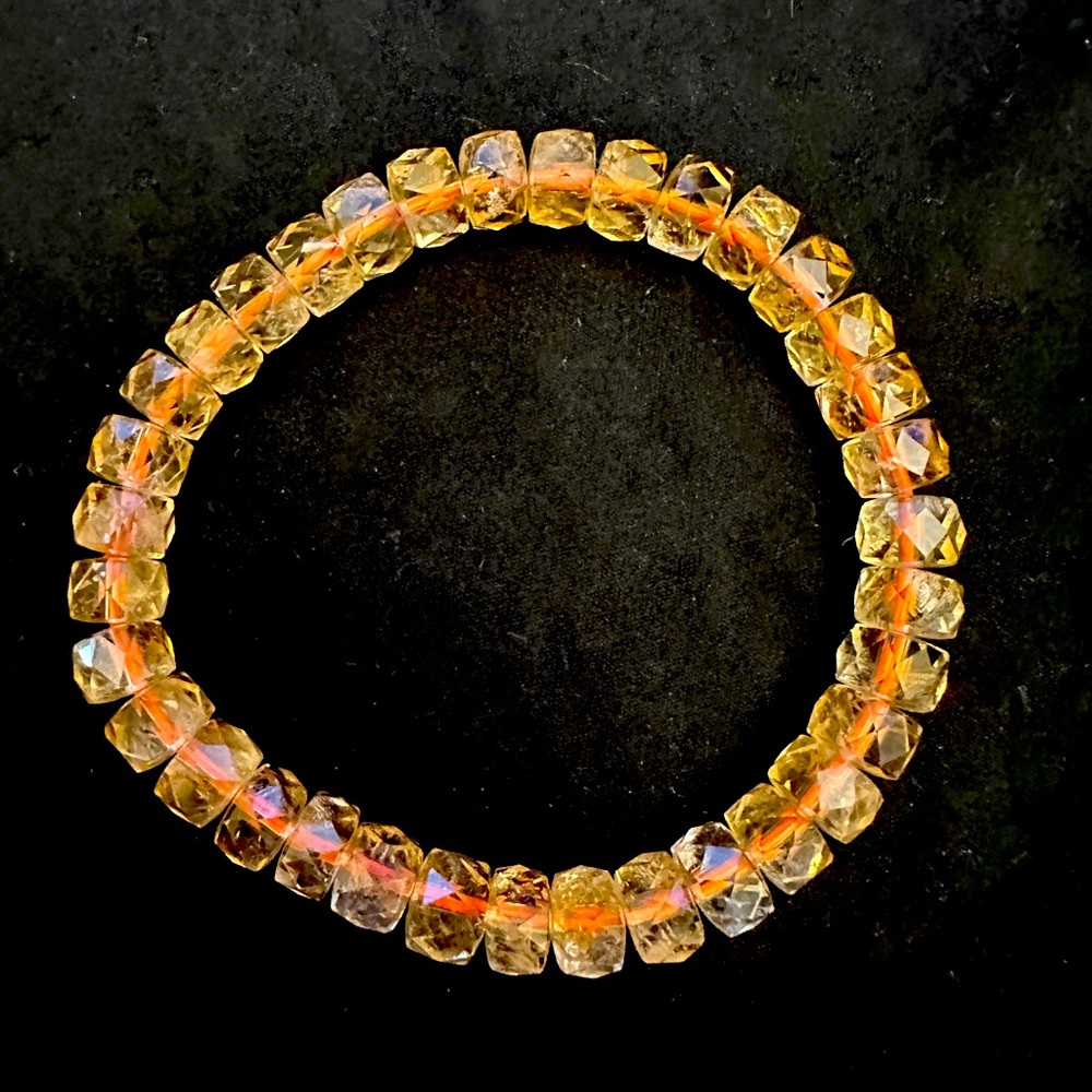 citrine bracelet - new